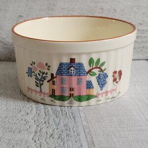 Country Home Jamestown China Ramekin Made in Japan 4" x 2"